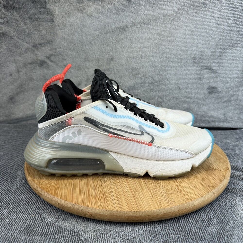 Nike Air Max 2090 Shoes Womens Size 9.5 White Mesh Running Sneakers CT7698-100
